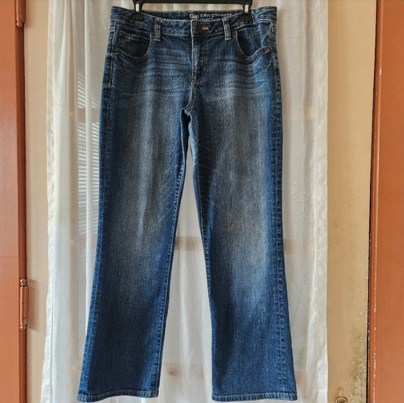 📌61 GAP CURVY STRAIGHT FIT JEANS WOMEN'S SIZE 12|31 - Picture 2 of 11